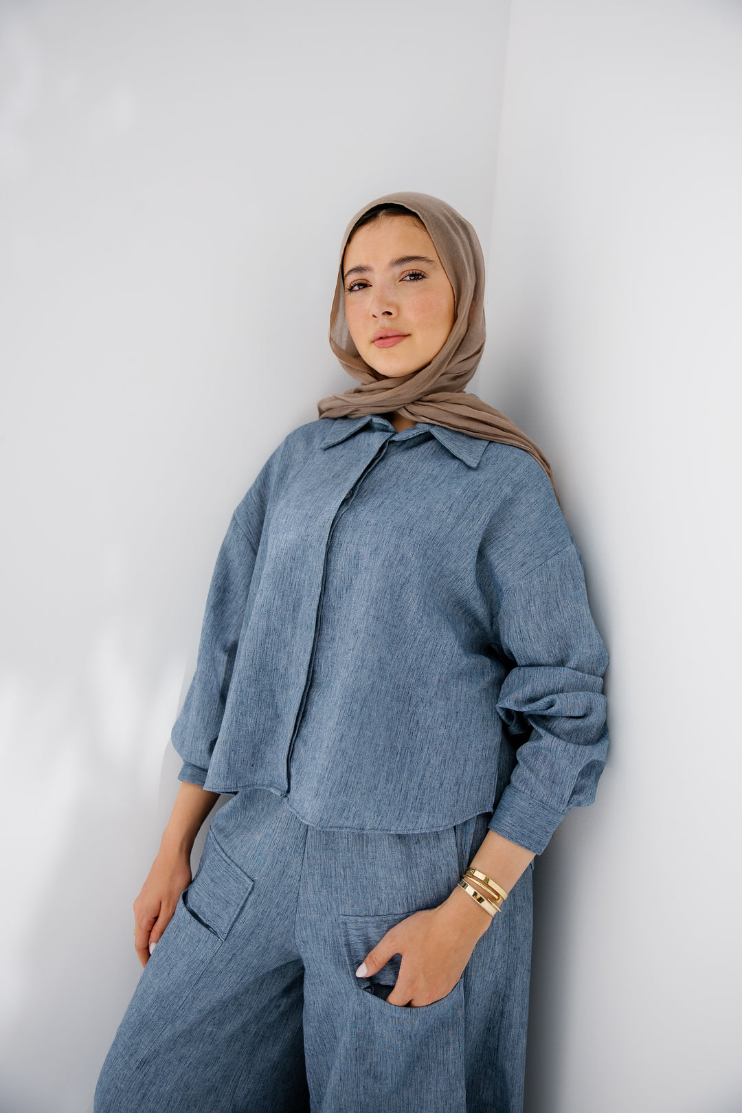 Breeze Linen Shirt - Blue