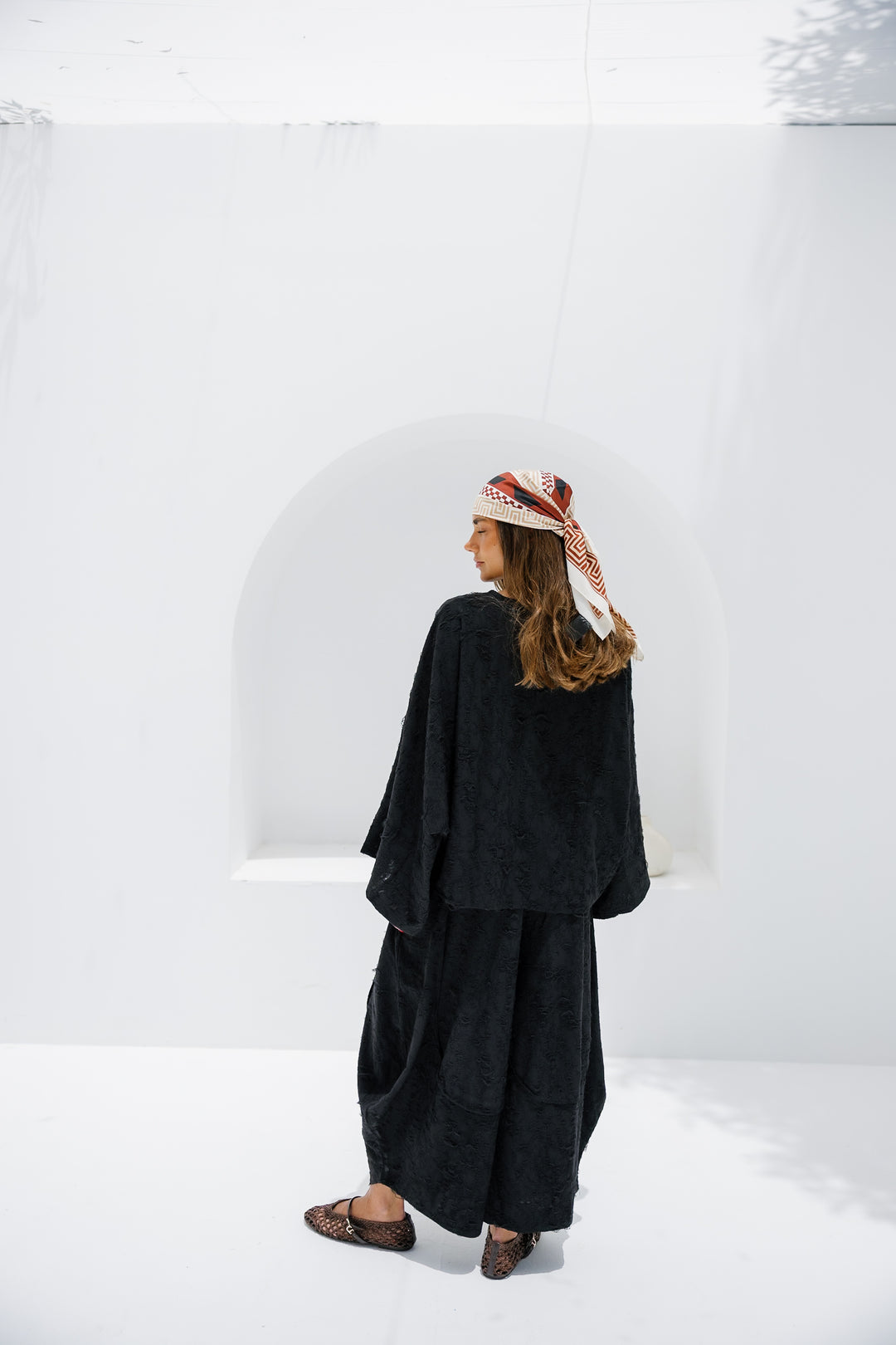 Jacquard Pants - Black