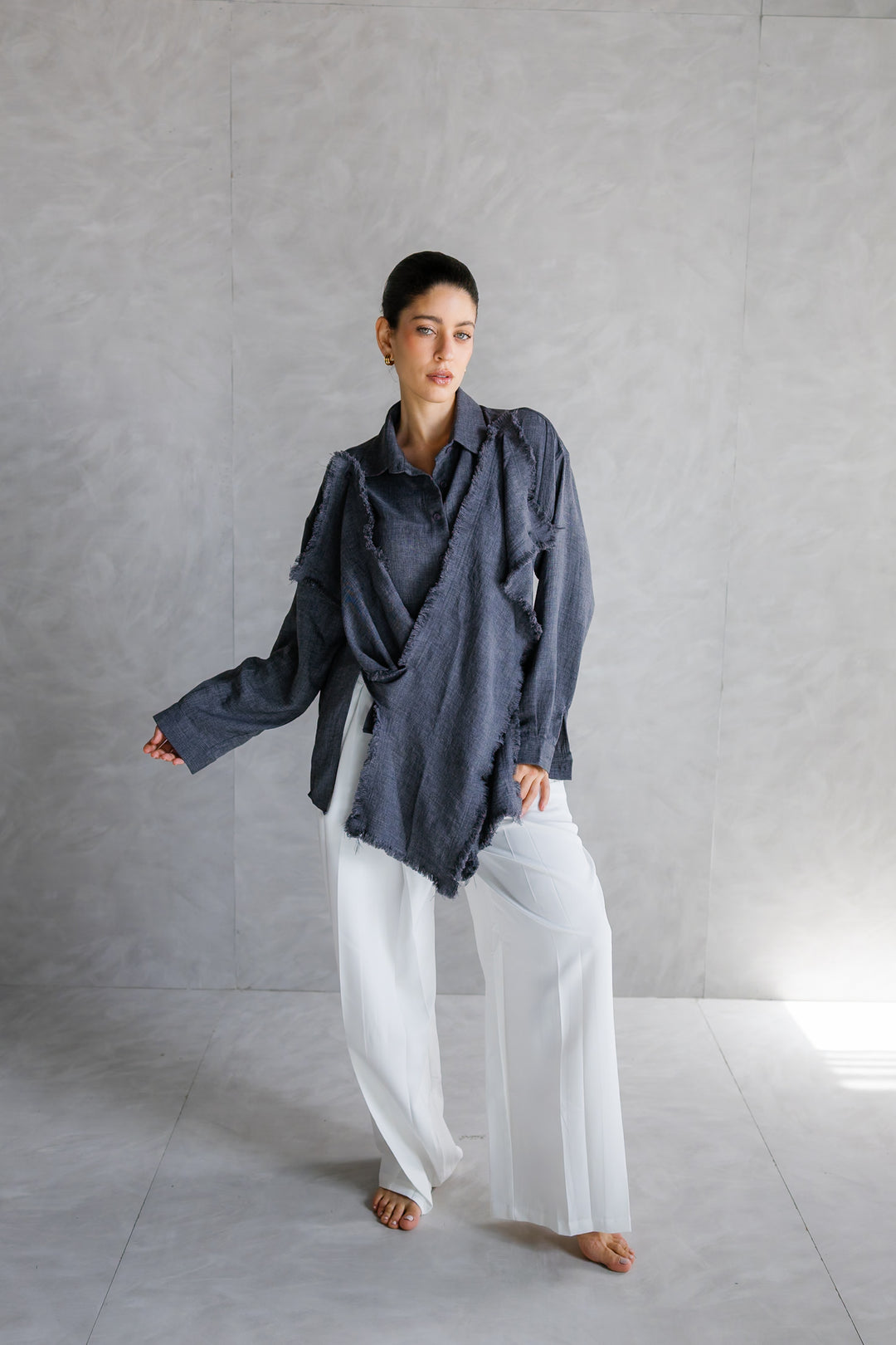 Soleil Shirt - Dark Grey
