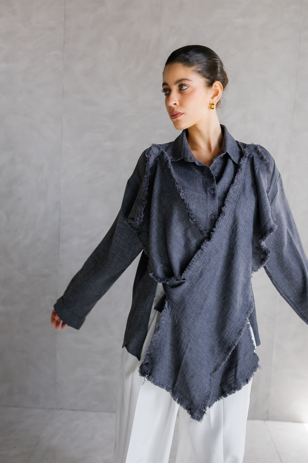 Soleil Shirt - Dark Grey