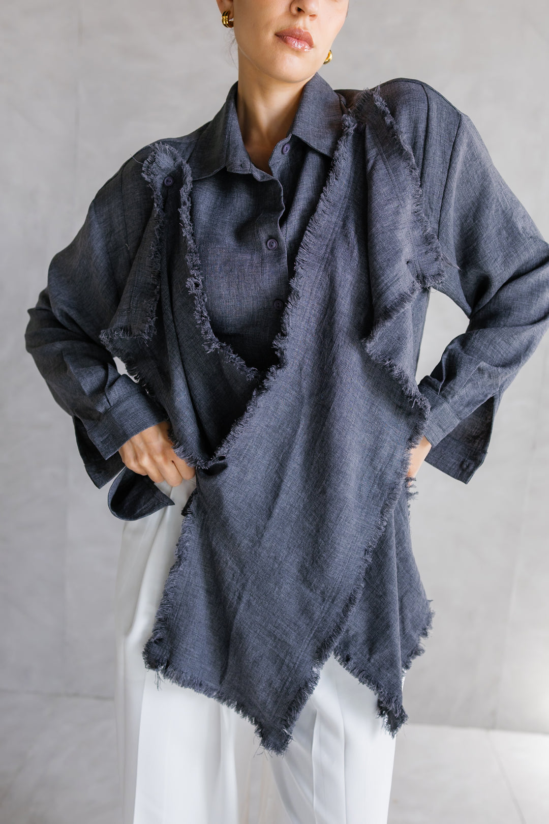 Soleil Shirt - Dark Grey
