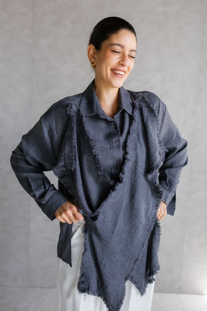 Soleil Shirt - Dark Grey
