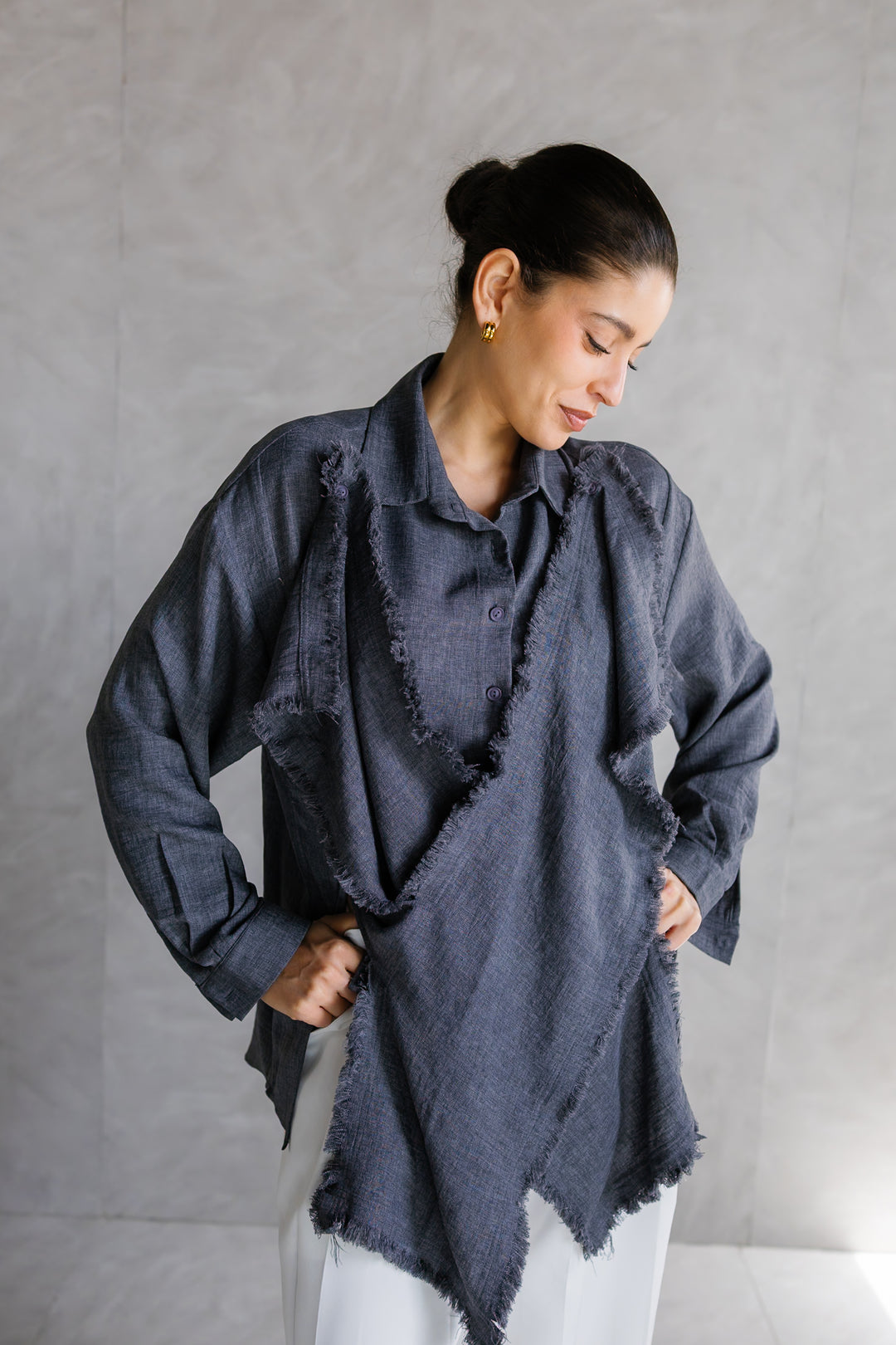 Soleil Shirt - Dark Grey
