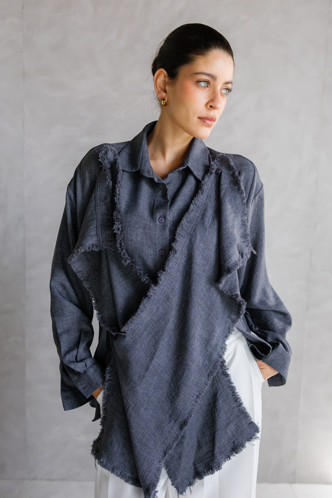 Soleil Shirt - Dark Grey