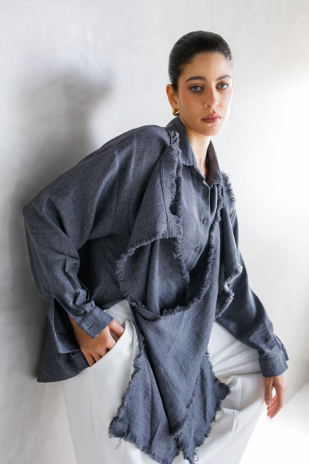 Soleil Shirt - Dark Grey