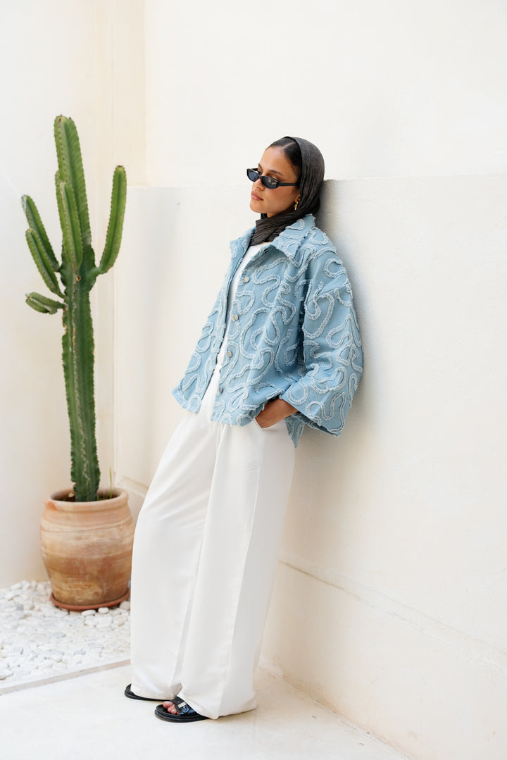 Embroided Denim Shirt - Limited Edition