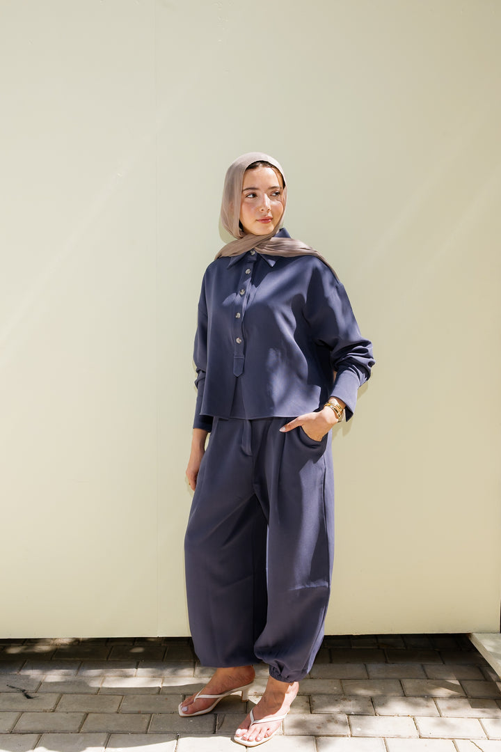 Sunlit Set - Navy