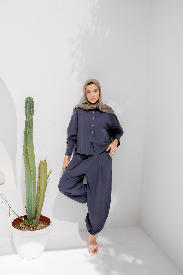 Sunlit Set - Navy
