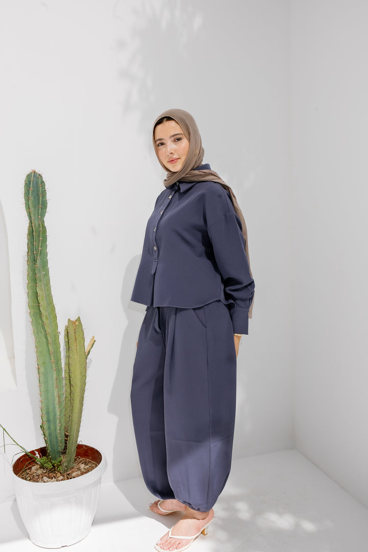 Sunlit Set - Navy