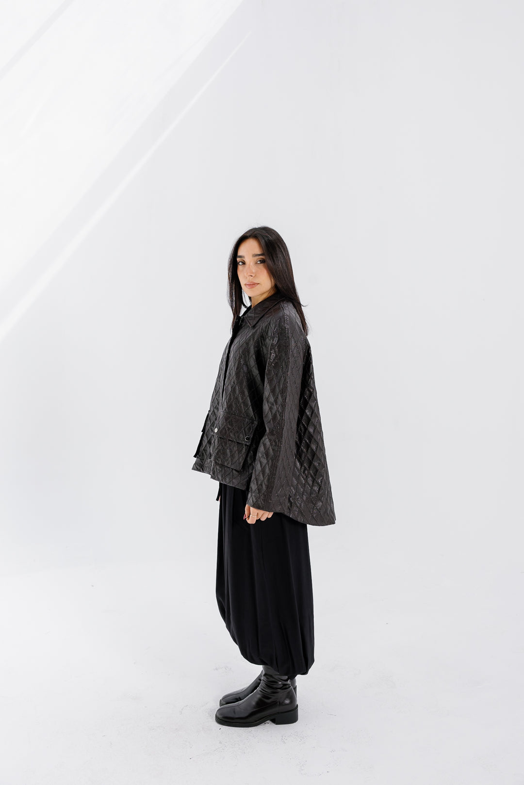 Embroided Leather Jacket - Bown (Premium Edition)