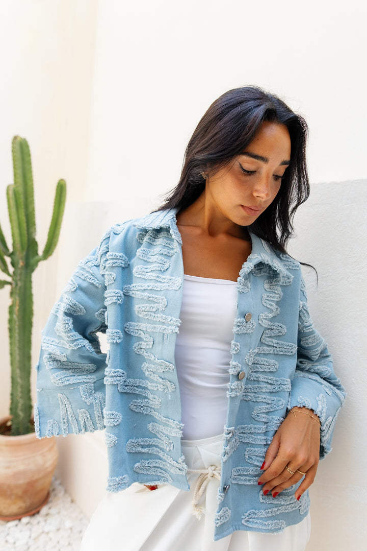 Embroided Denim Shirt - Limited Edition