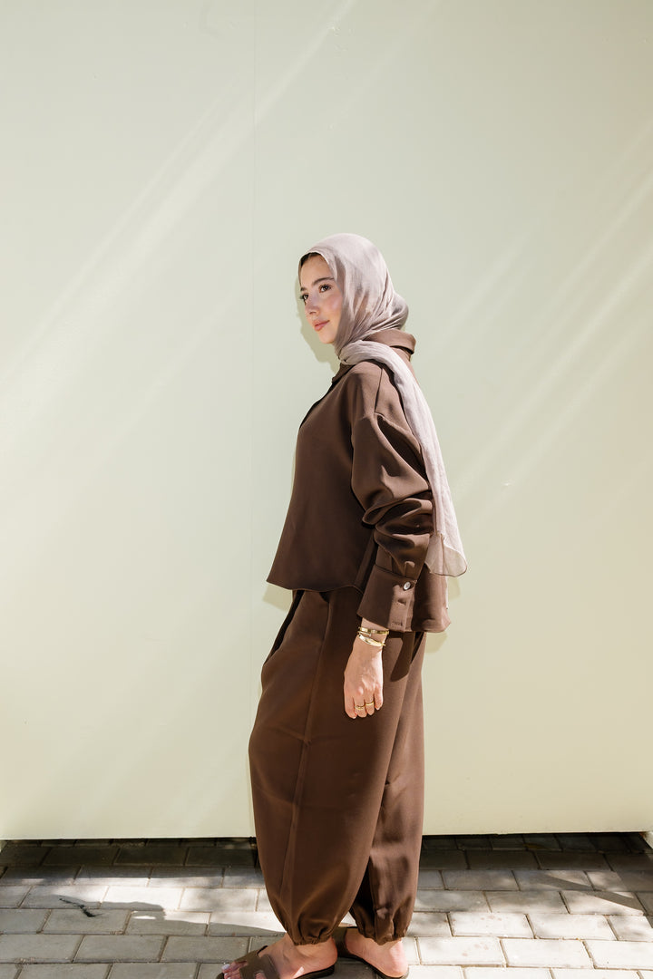 Sunlit Set - Brown