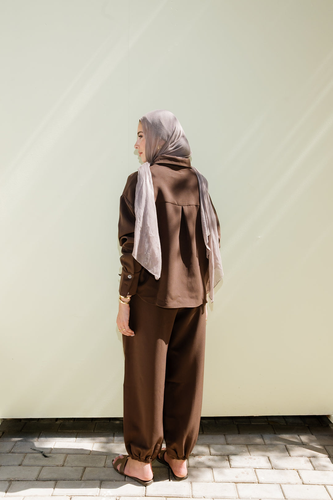 Sunlit Set - Brown