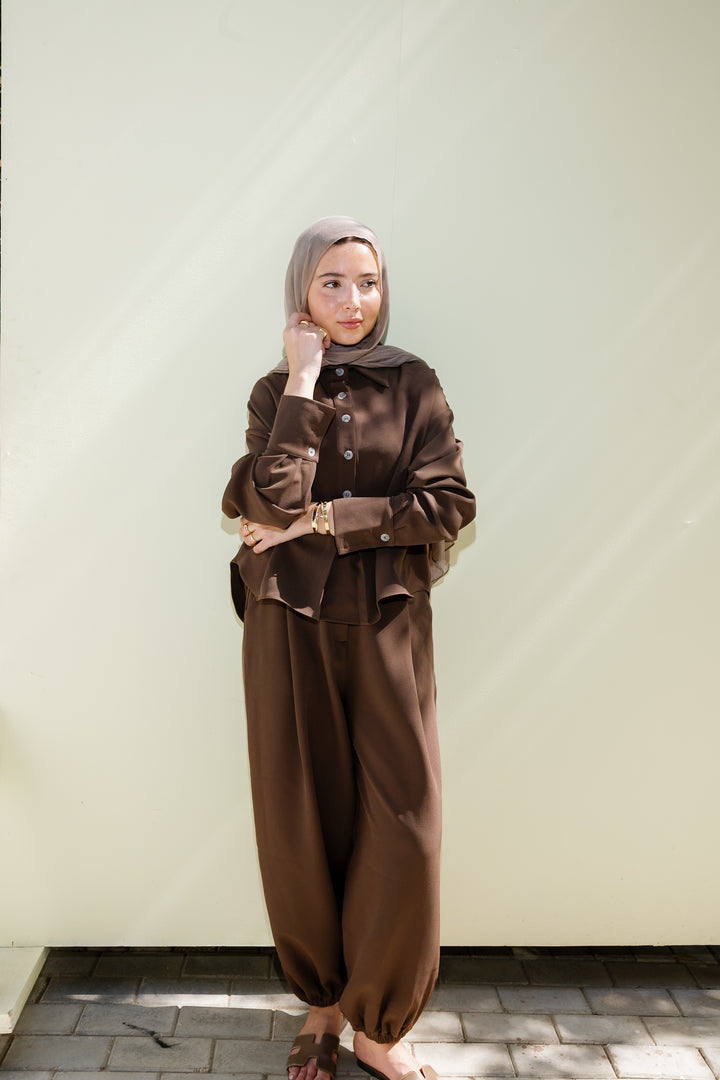 Sunlit Set - Brown