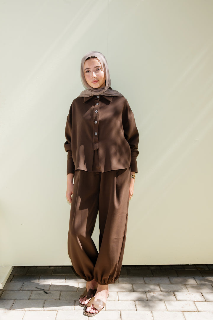 Sunlit Set - Brown