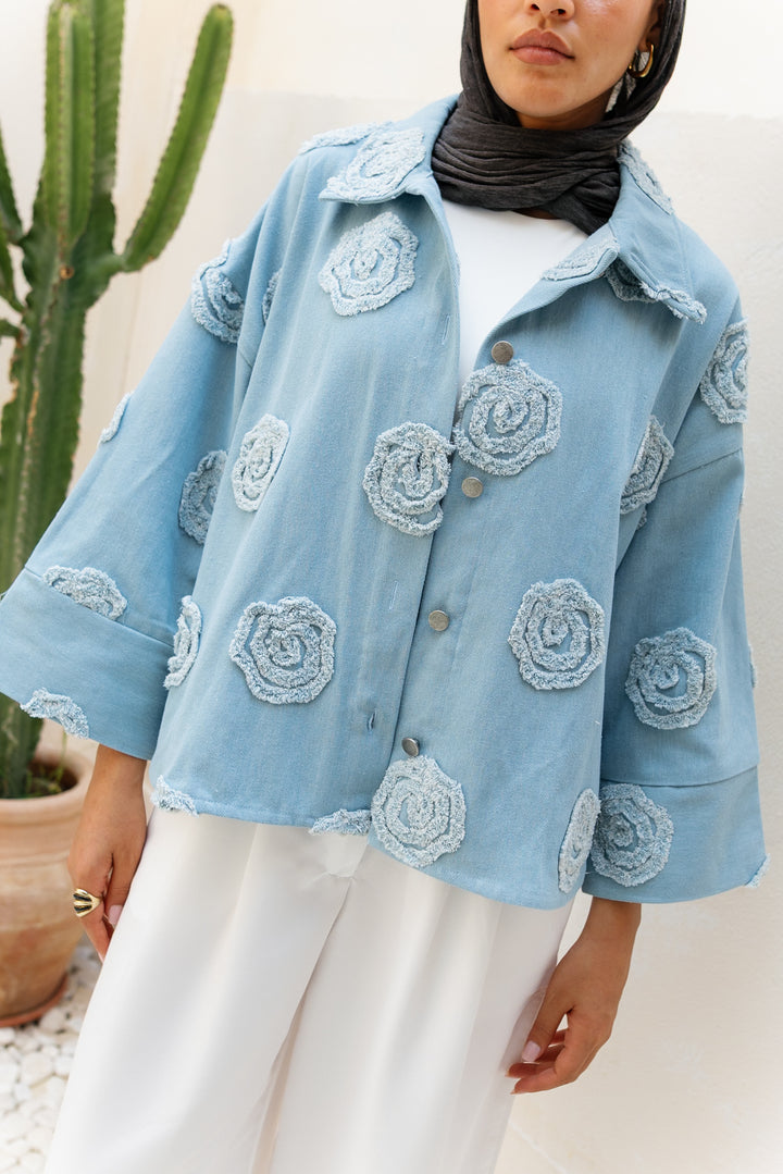 Embroided Denim Shirt - Limited Edition