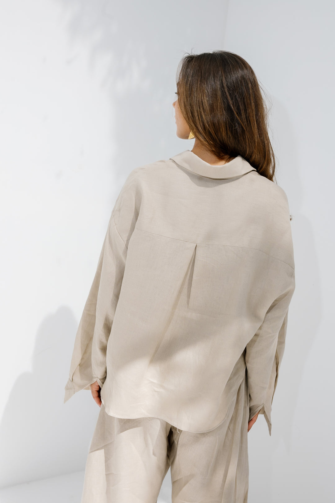 Essential Linen Shirt - Beige