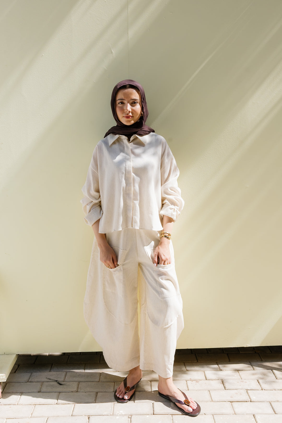 Breeze Linen Shirt - Offwhite