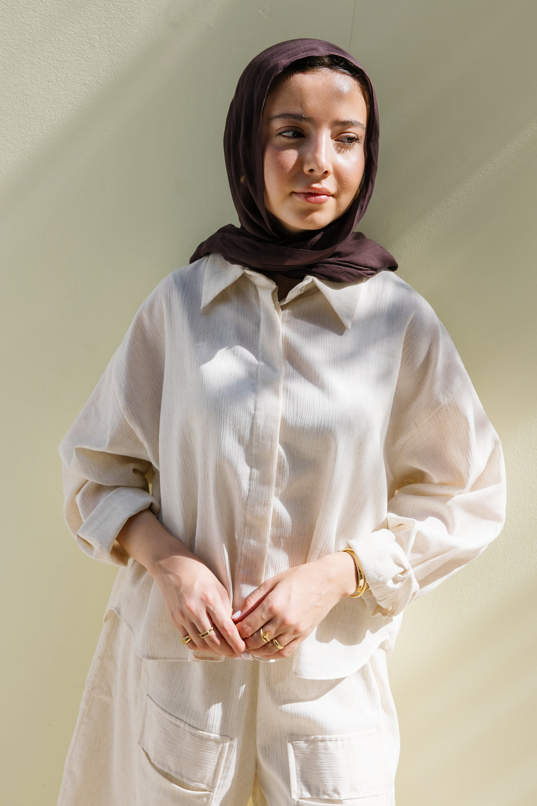 Breeze Linen Shirt - Offwhite