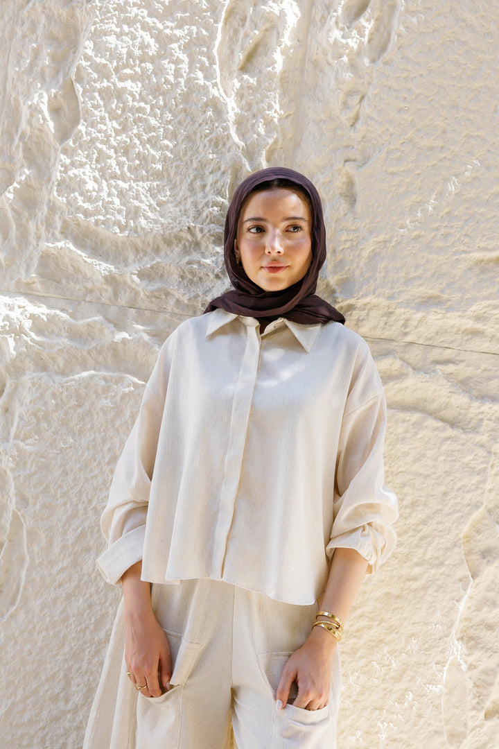 Breeze Linen Shirt - Offwhite