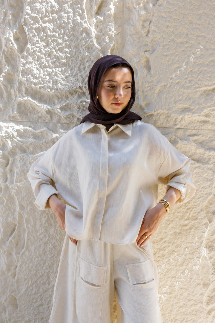 Breeze Linen Shirt - Offwhite