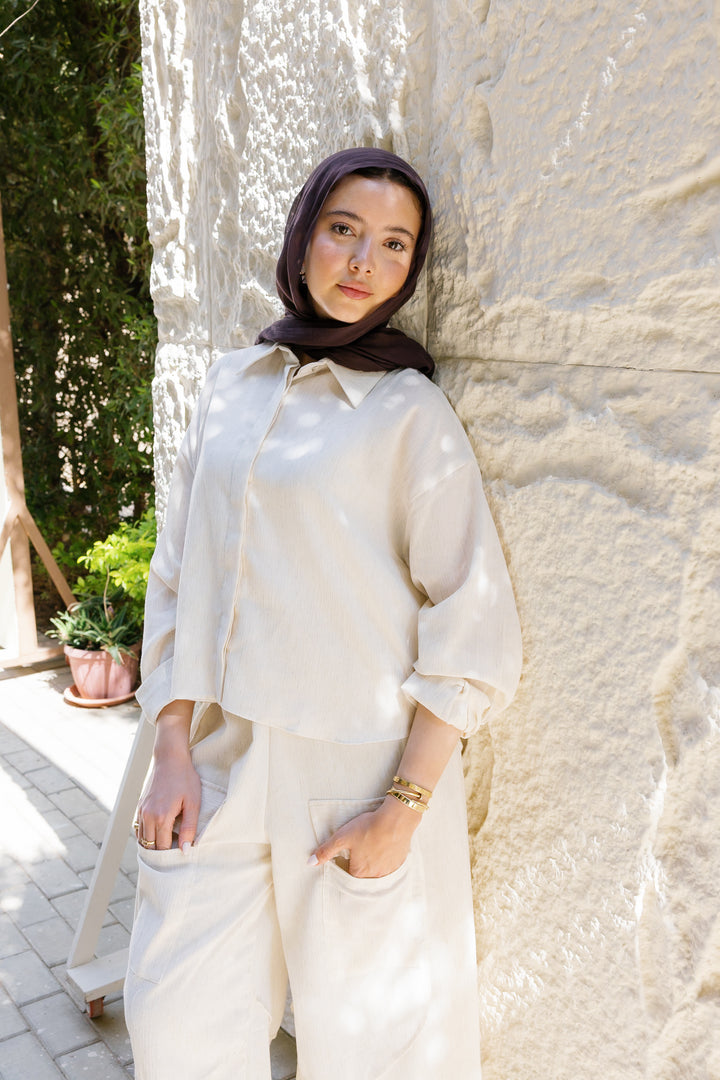 Breeze Linen Shirt - Offwhite