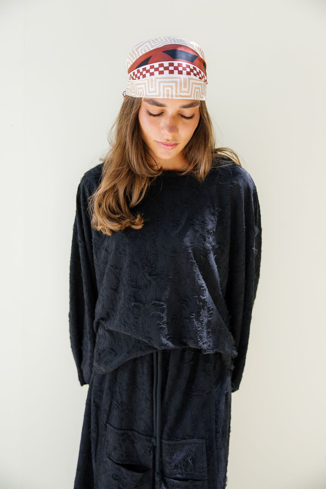 Jacquard Top - Black