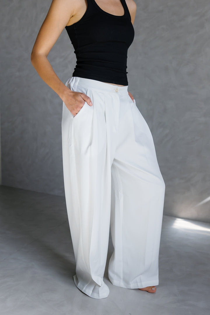 Glide Pants - White