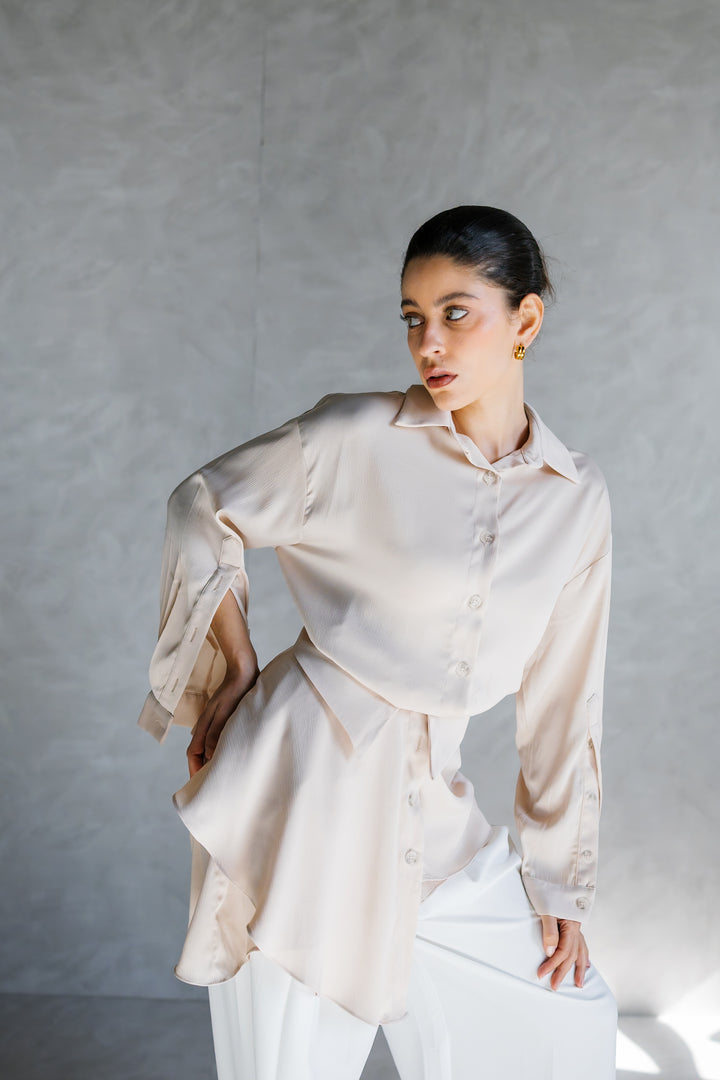 Double Shirt - Beige