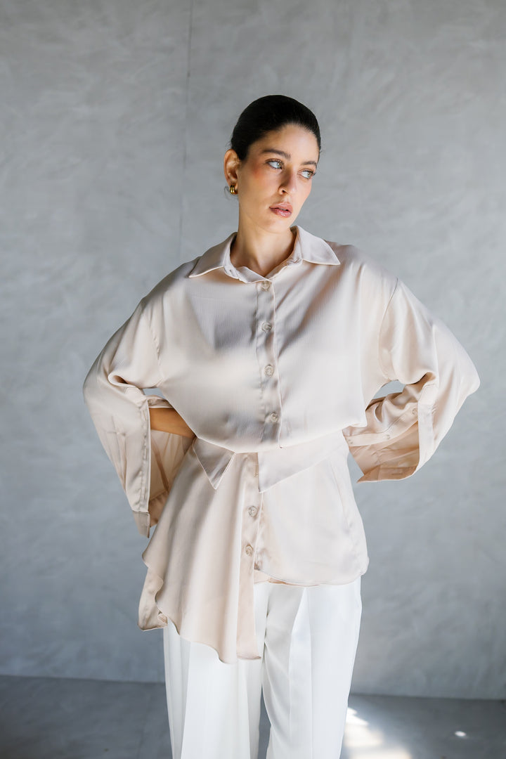 Double Shirt - Beige