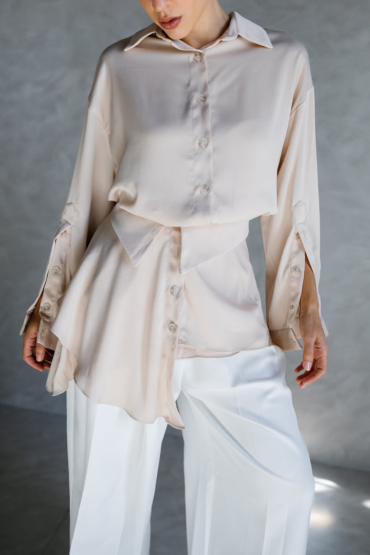 Double Shirt - Beige