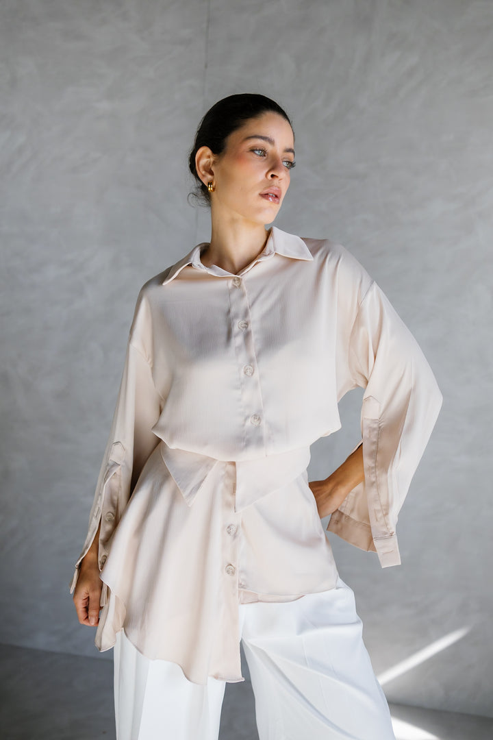 Double Shirt - Beige