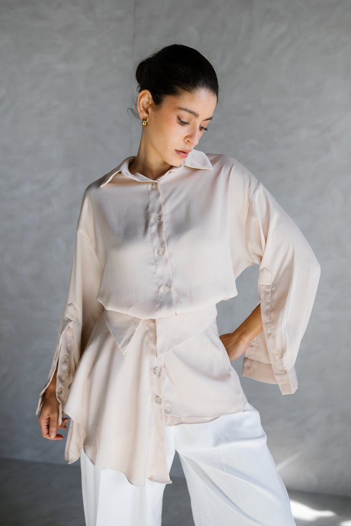 Double Shirt - Beige