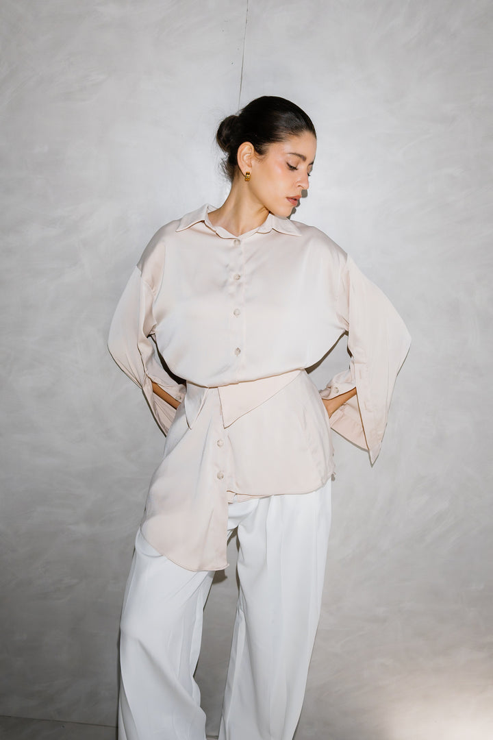 Double Shirt - Beige