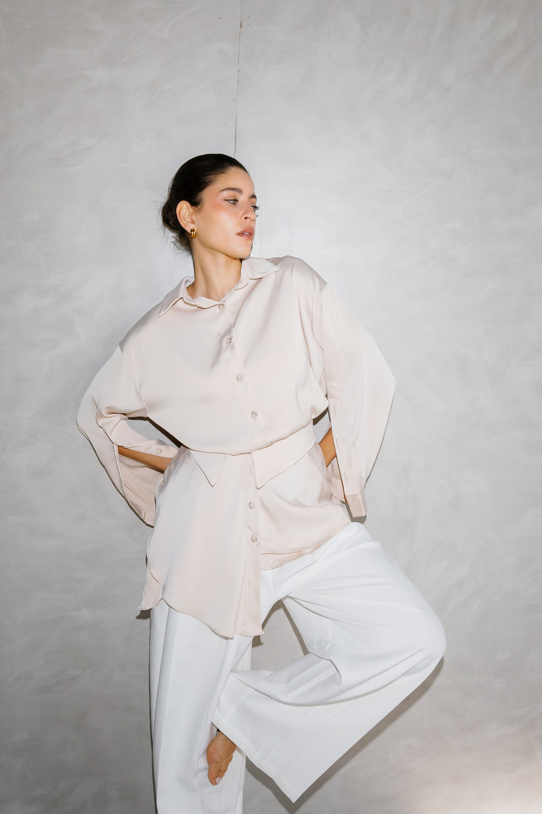 Double Shirt - Beige
