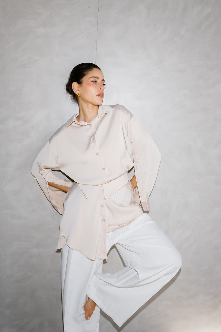 Double Shirt - Beige