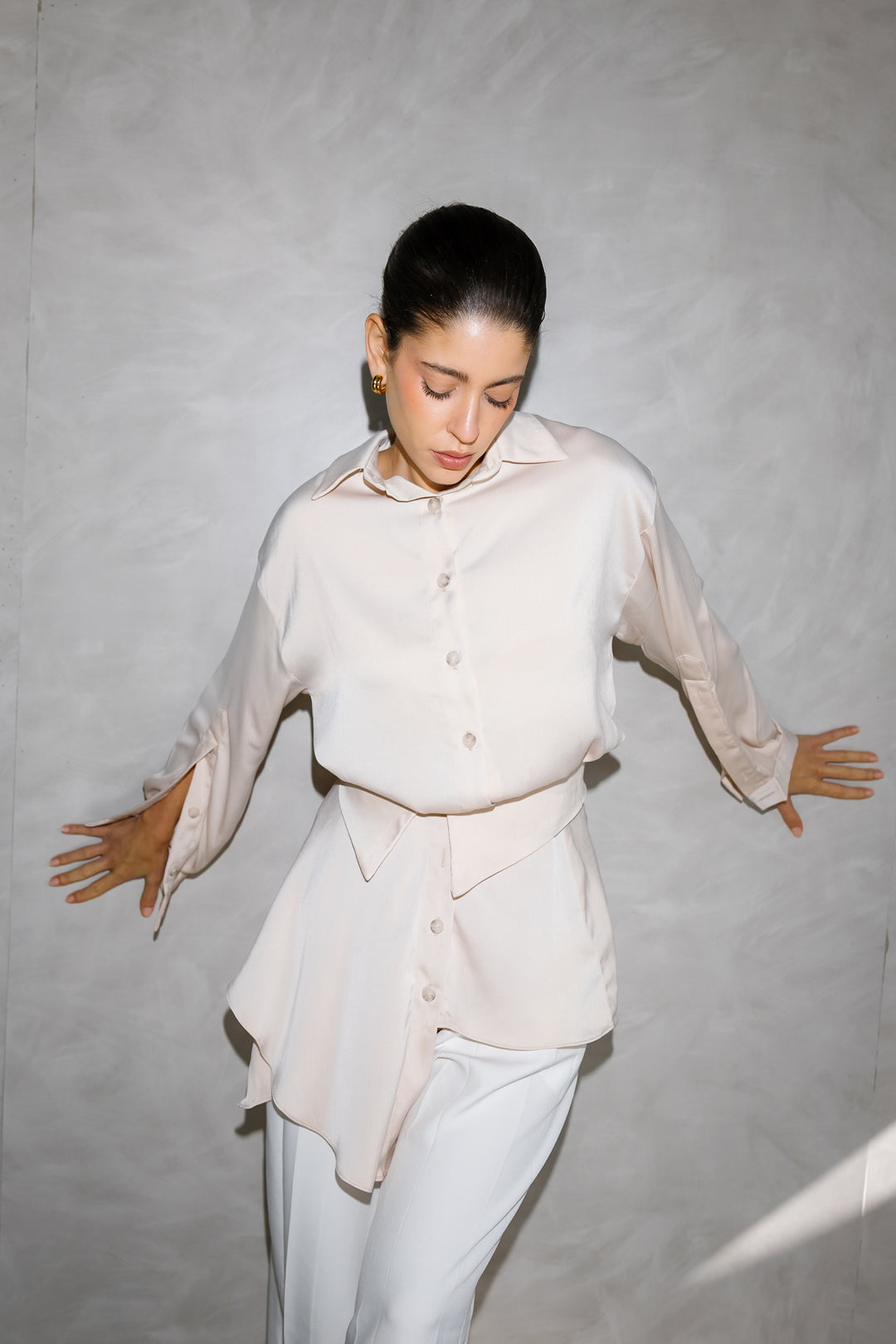 Double Shirt - Beige