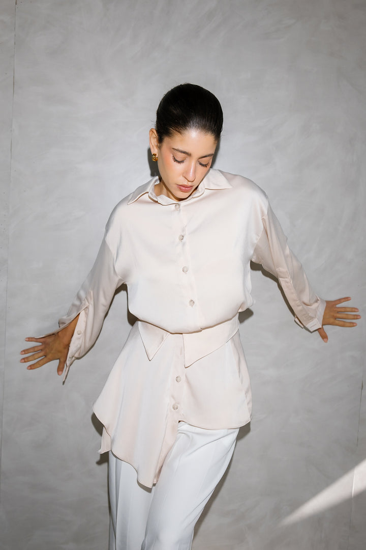 Double Shirt - Beige