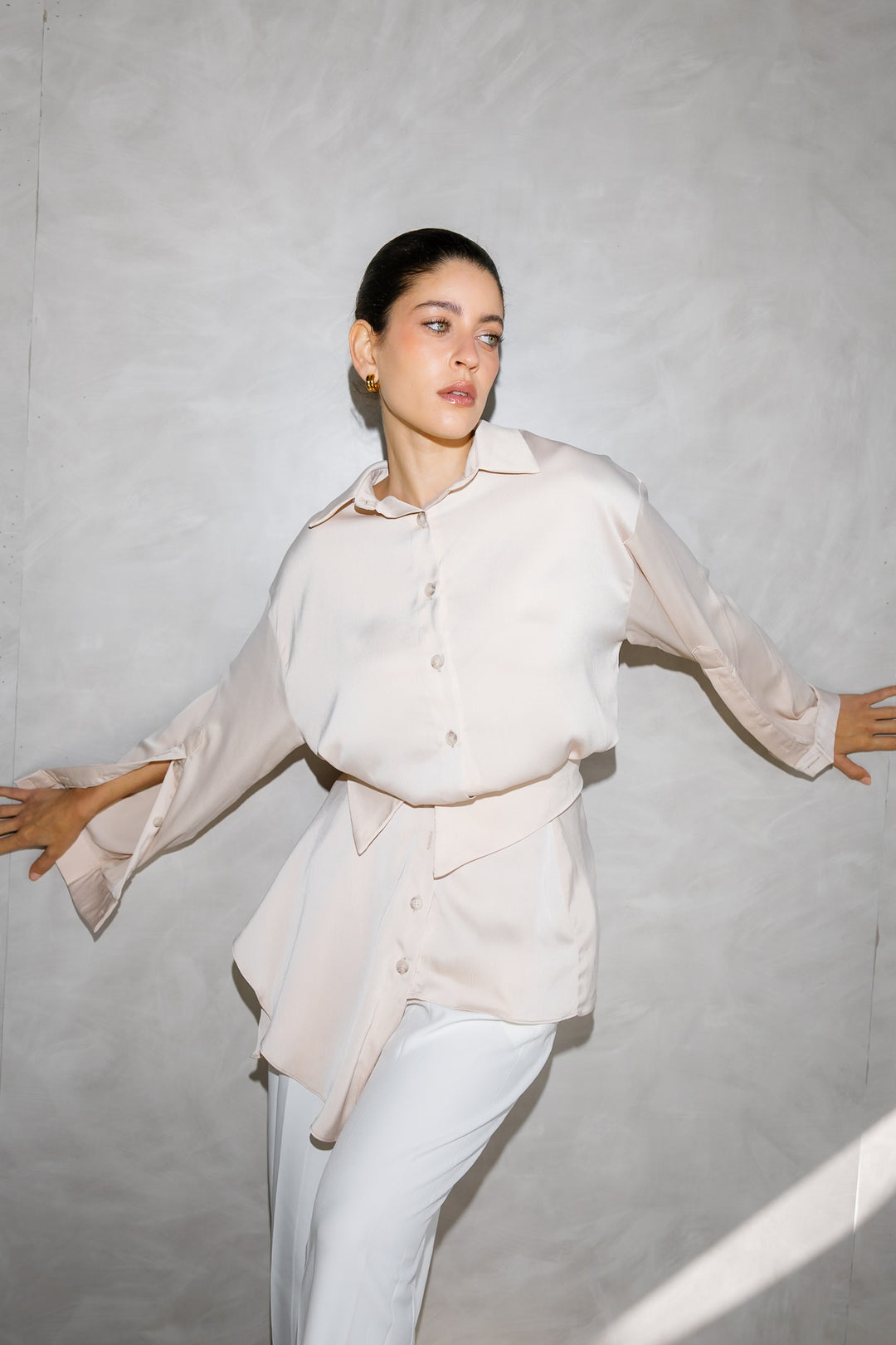 Double Shirt - Beige