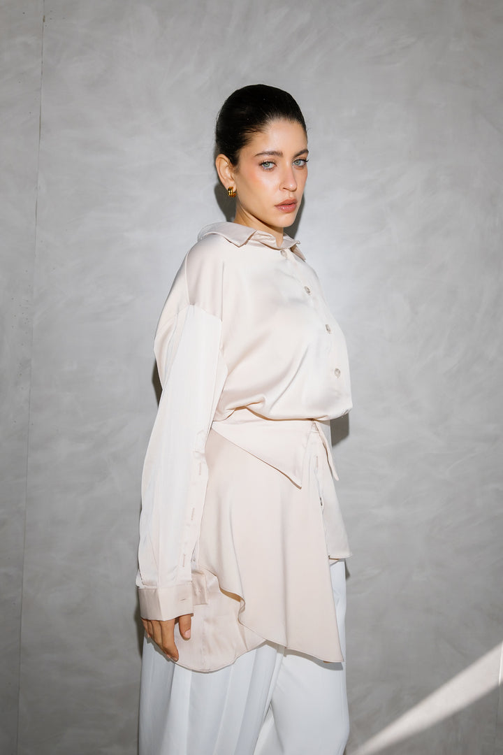 Double Shirt - Beige