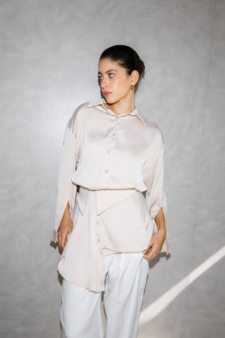 Double Shirt - Beige