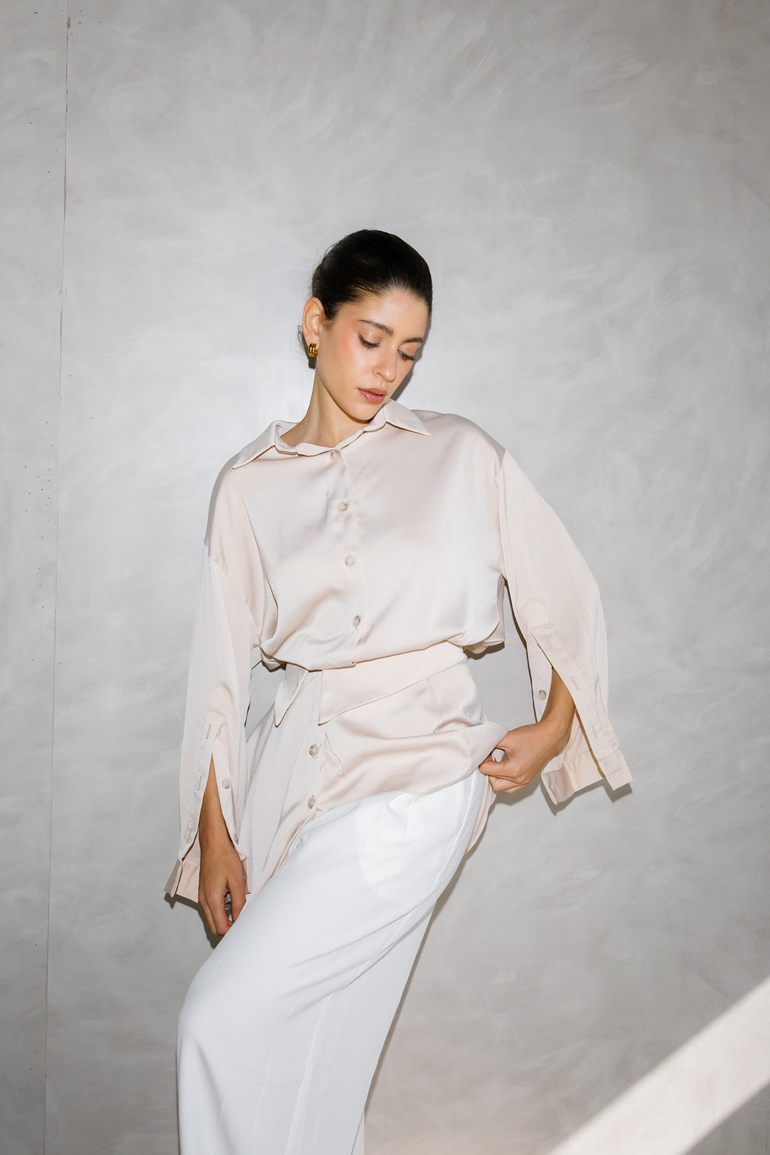Double Shirt - Beige