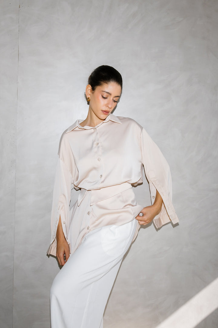 Double Shirt - Beige