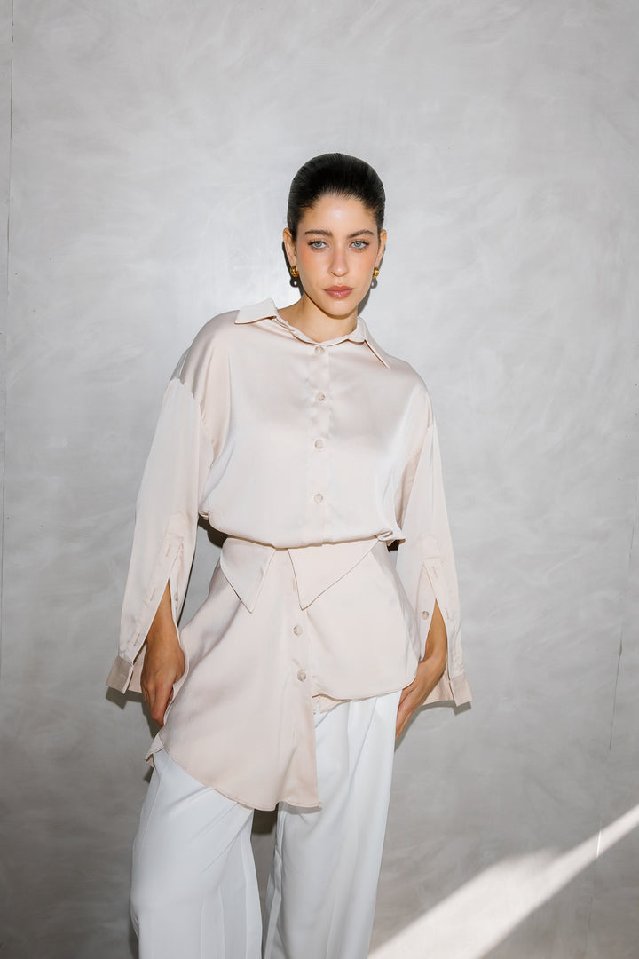 Double Shirt - Beige