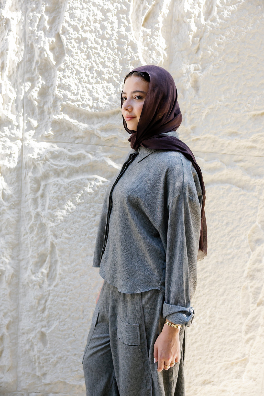 Breeze Linen Shirt - Grey