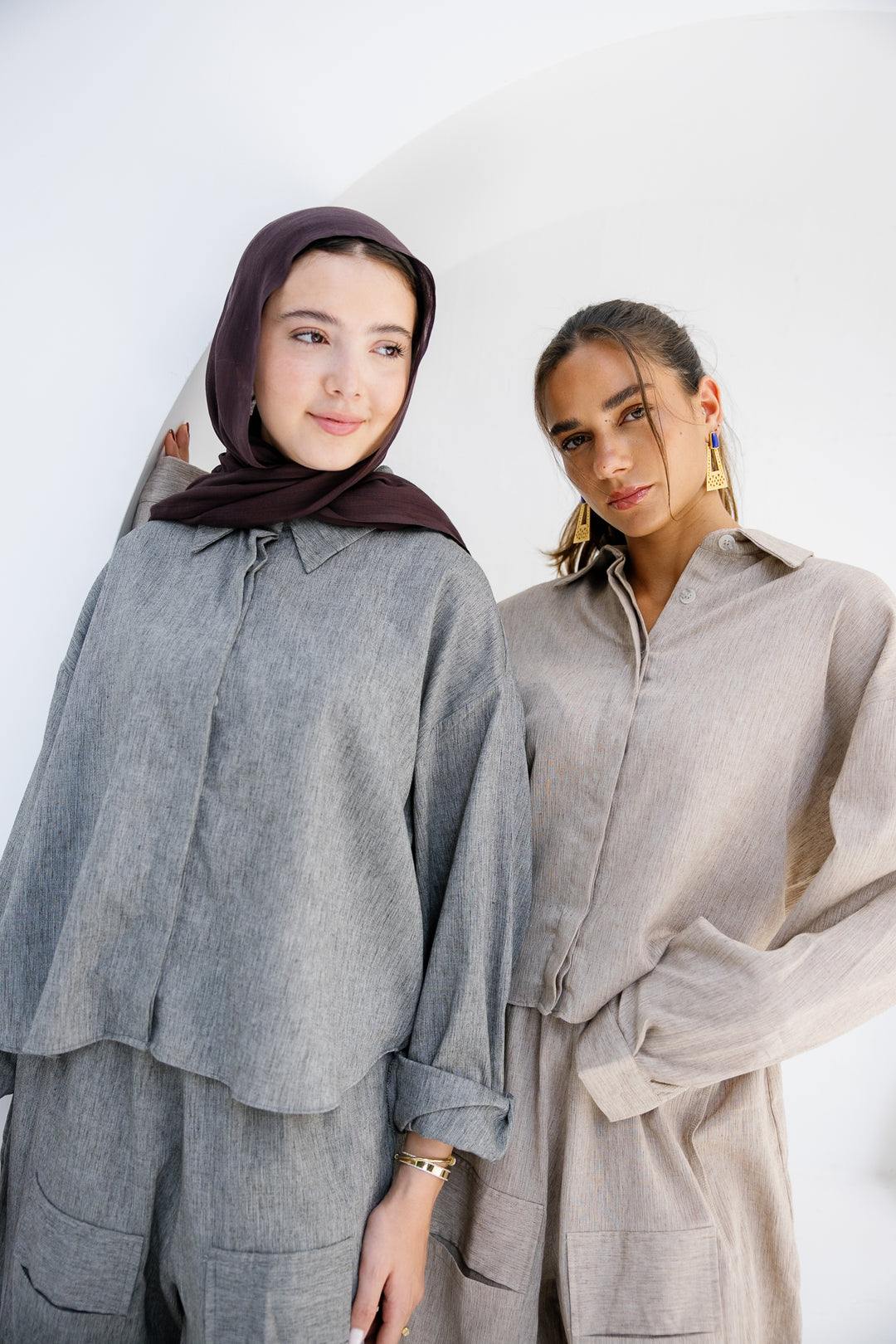 Breeze Linen Shirt - Grey