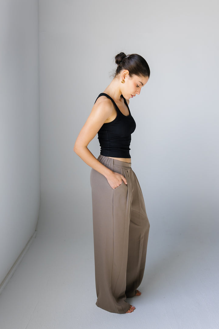Glide Pants - Cafe