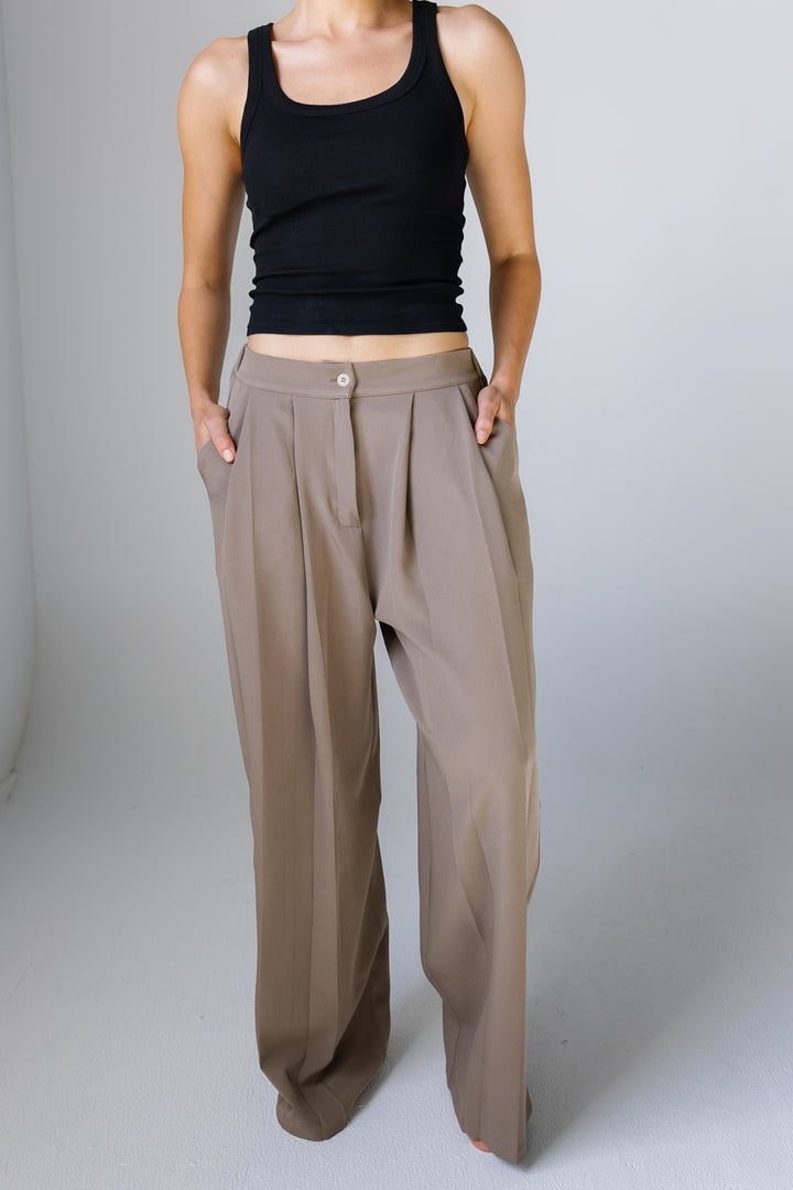 Glide Pants - Cafe