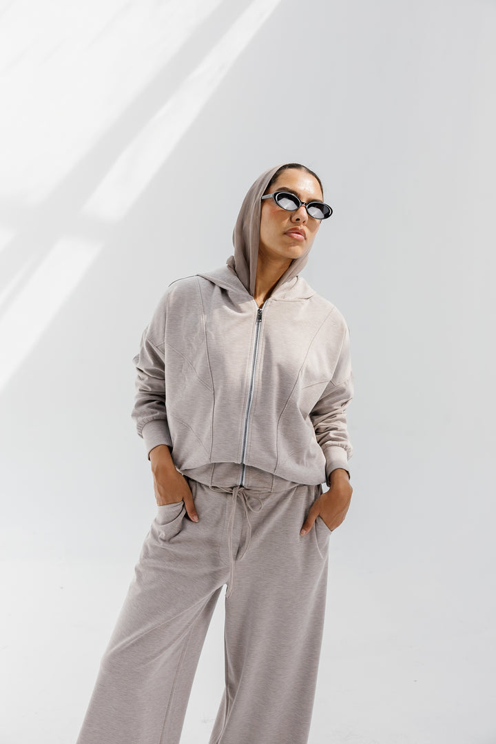 Drop and Go Pants - Light Grey