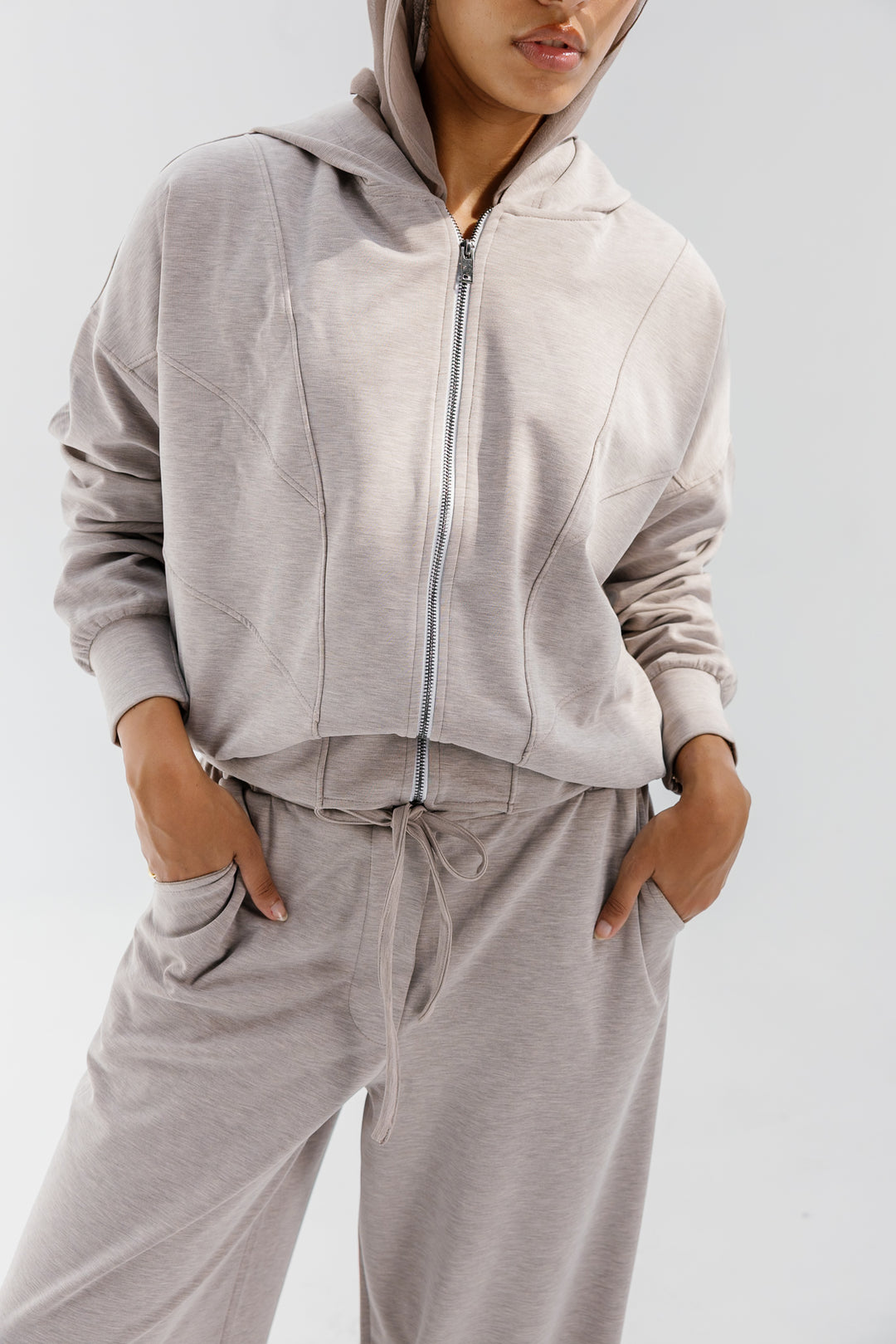Drop and Go Pants - Light Grey
